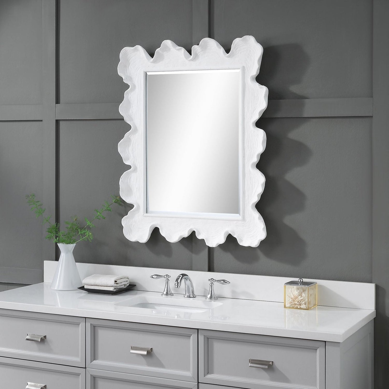 Uttermost Sea Coral Coastal Mirror - Home Elegance USA