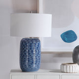 Uttermost Sedna Blue Table Lamp - Home Elegance USA