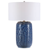 Uttermost Sedna Blue Table Lamp - Home Elegance USA