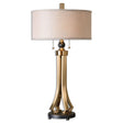 Uttermost Selvino Brushed Brass Table Lamp - Home Elegance USA