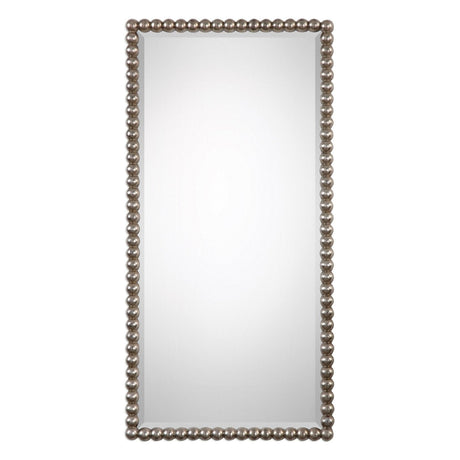 Uttermost Serna Antiqued Silver Mirror - Home Elegance USA