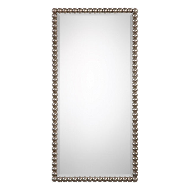 Uttermost Serna Antiqued Silver Mirror - Home Elegance USA