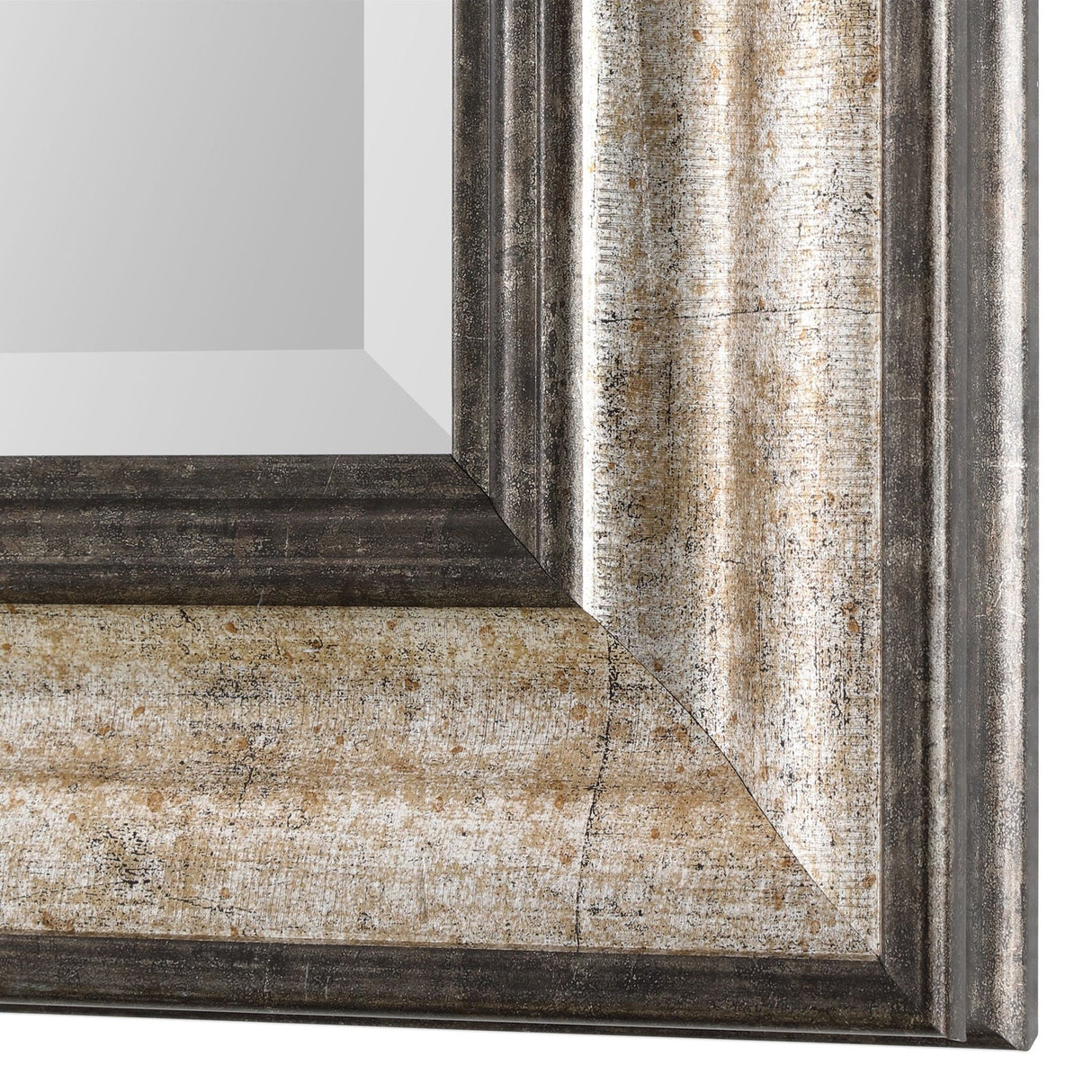 Uttermost Shefford Antiqued Silver Mirror - Home Elegance USA