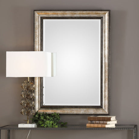 Uttermost Shefford Antiqued Silver Mirror - Home Elegance USA