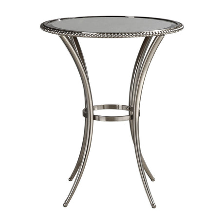 Uttermost Sherise Beaded Metal Accent Table - Home Elegance USA