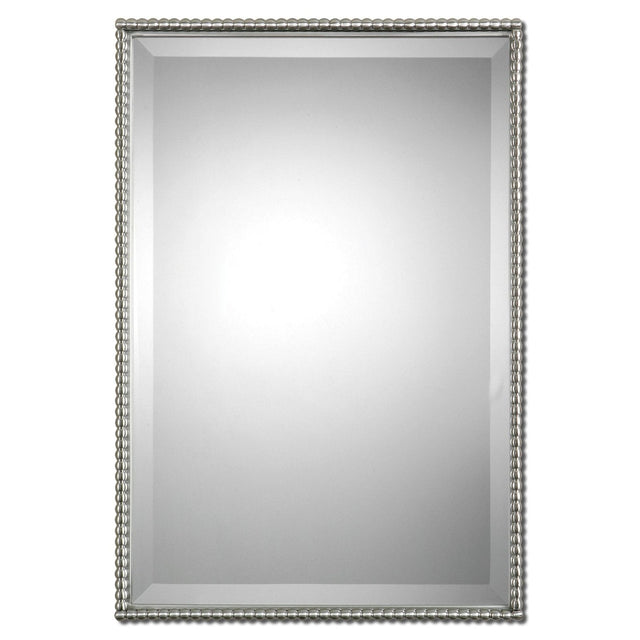 Uttermost Sherise Brushed Nickel Mirror - Home Elegance USA