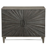 Uttermost Shield Gray Oak 2 Door Cabinet - Home Elegance USA