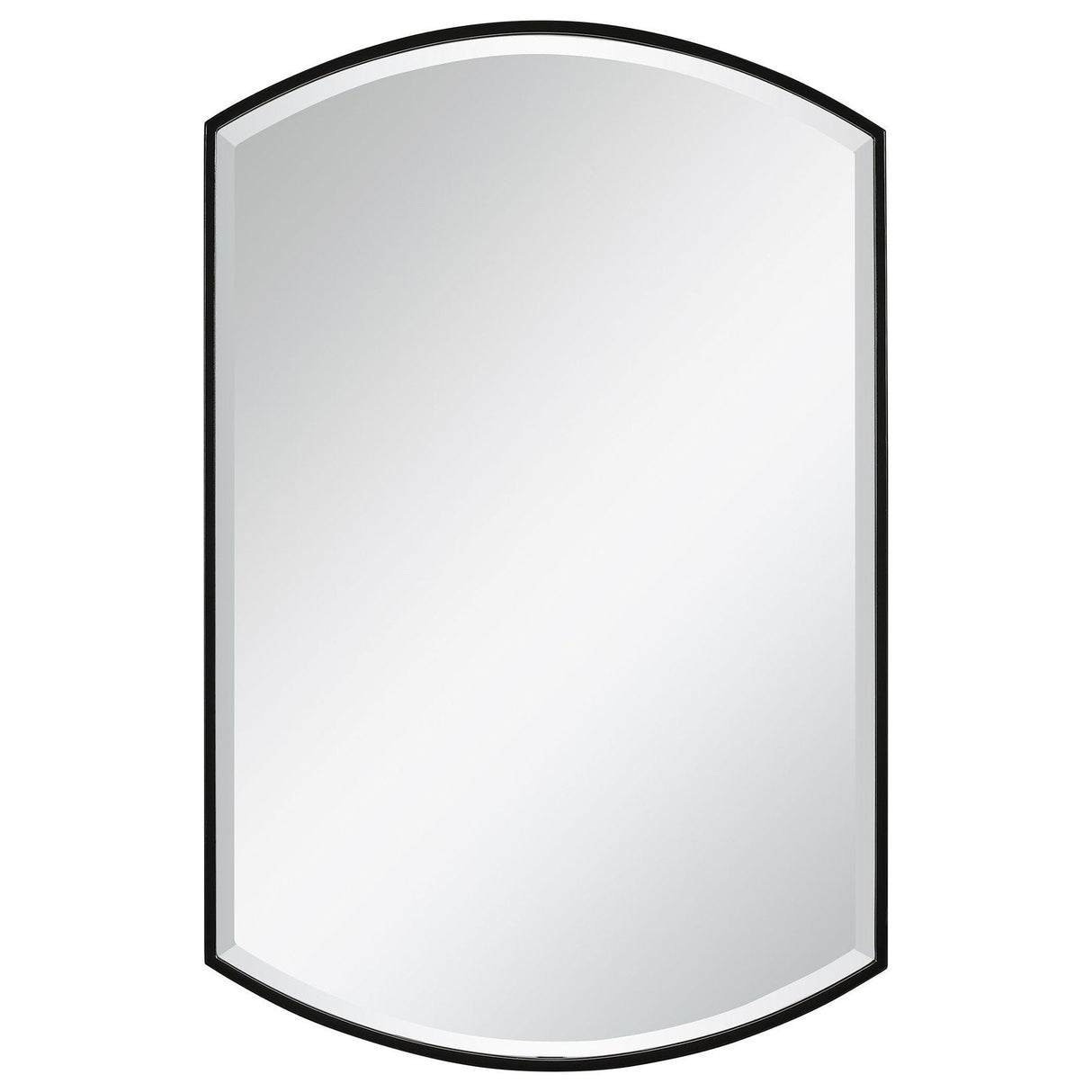 Uttermost Shield Shaped Iron Mirror - Home Elegance USA