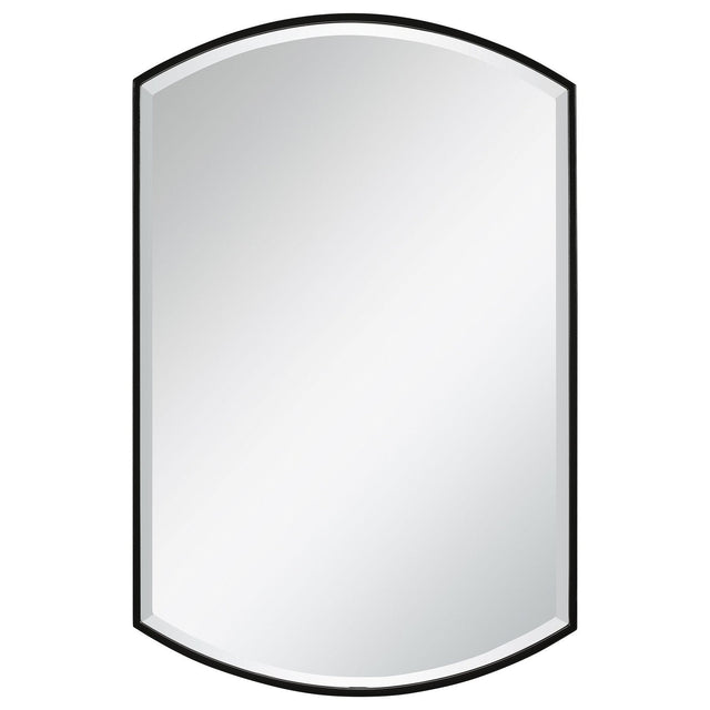 Uttermost Shield Shaped Iron Mirror - Home Elegance USA