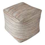 Uttermost Shiro Beige Pouf - Home Elegance USA