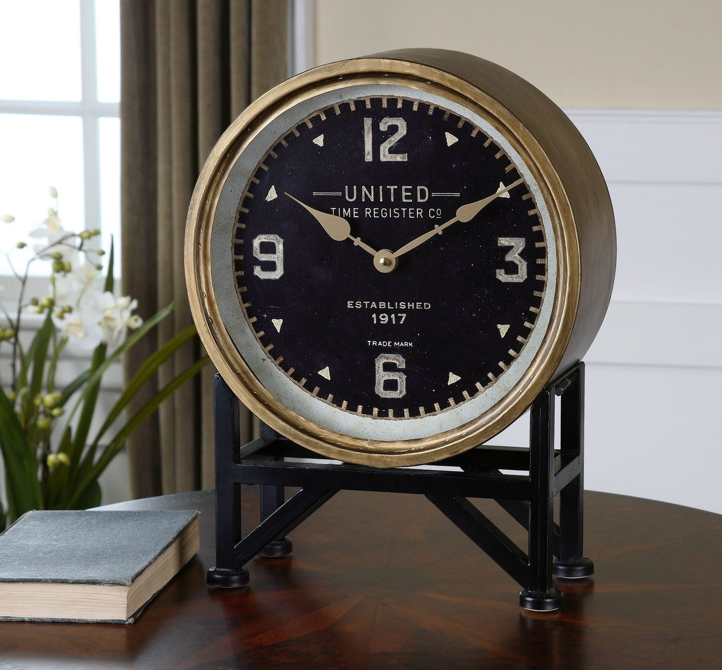 Uttermost Shyam Table Clocks - Home Elegance USA