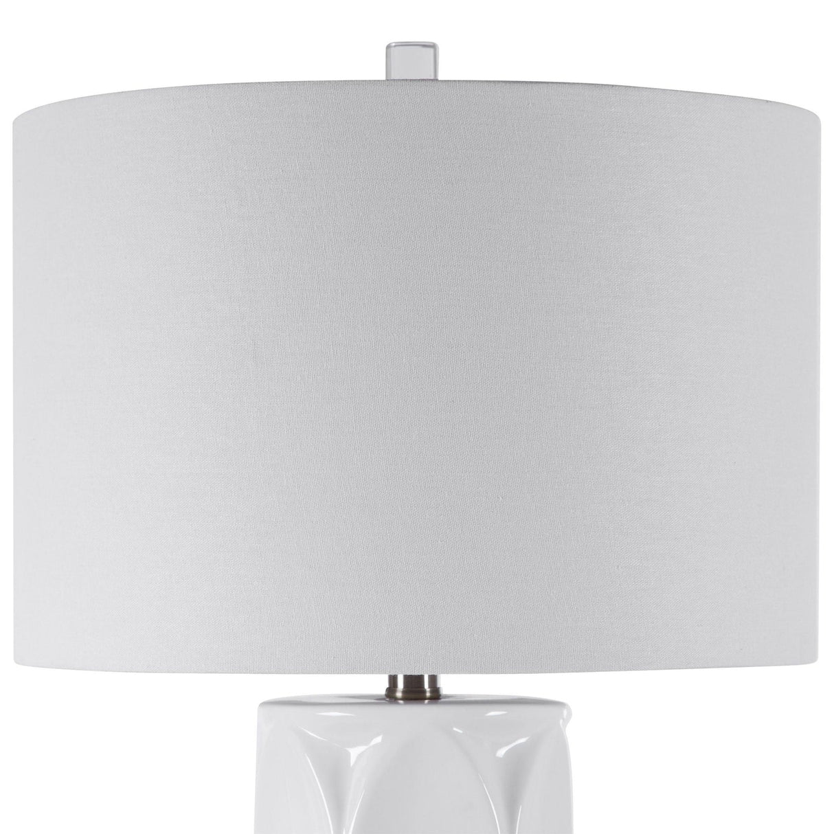 Uttermost Sinclair White Table Lamp - Home Elegance USA