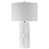 Uttermost Sinclair White Table Lamp - Home Elegance USA