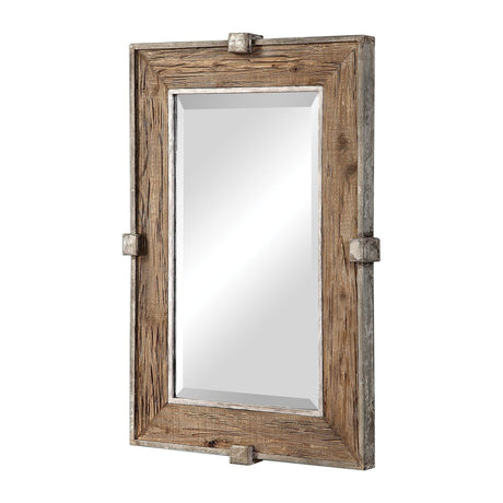 Uttermost Siringo Weathered Wood Mirror - Home Elegance USA