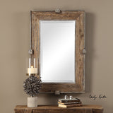 Uttermost Siringo Weathered Wood Mirror - Home Elegance USA