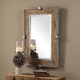 Uttermost Siringo Weathered Wood Mirror - Home Elegance USA