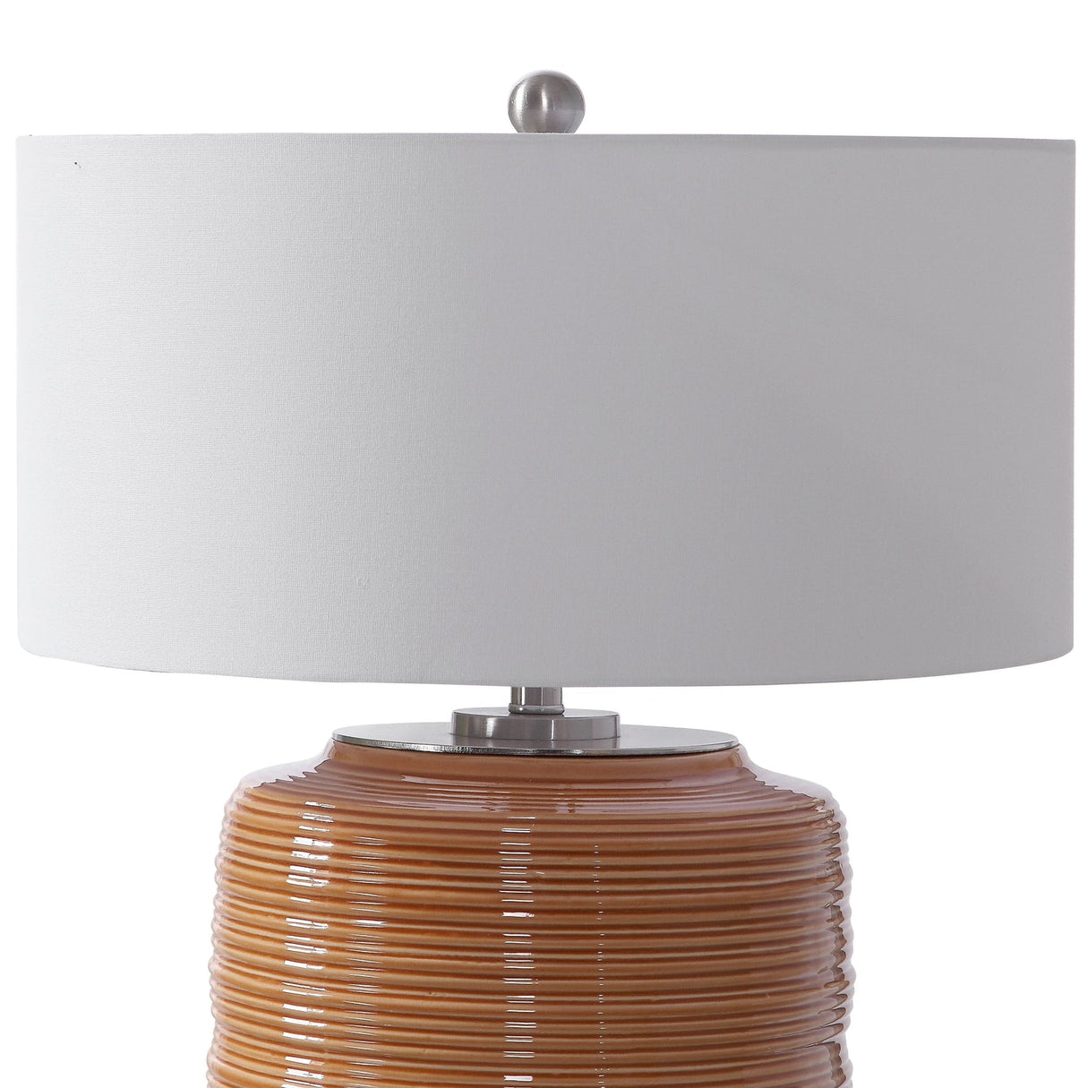 Uttermost Solene Orange Table Lamp - Home Elegance USA