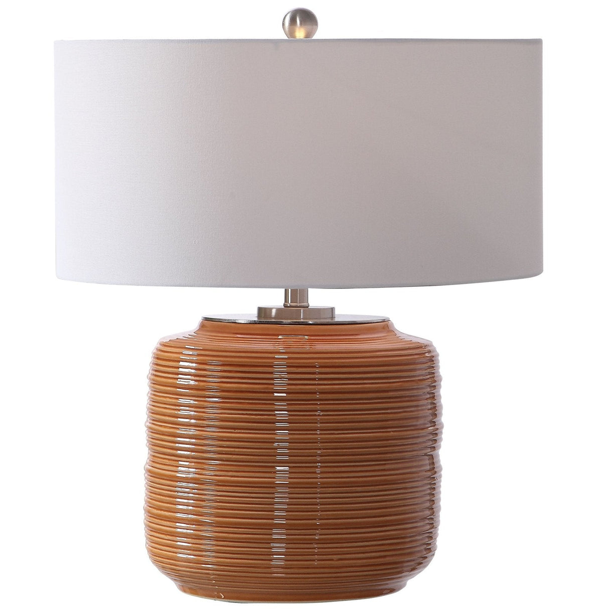 Uttermost Solene Orange Table Lamp - Home Elegance USA