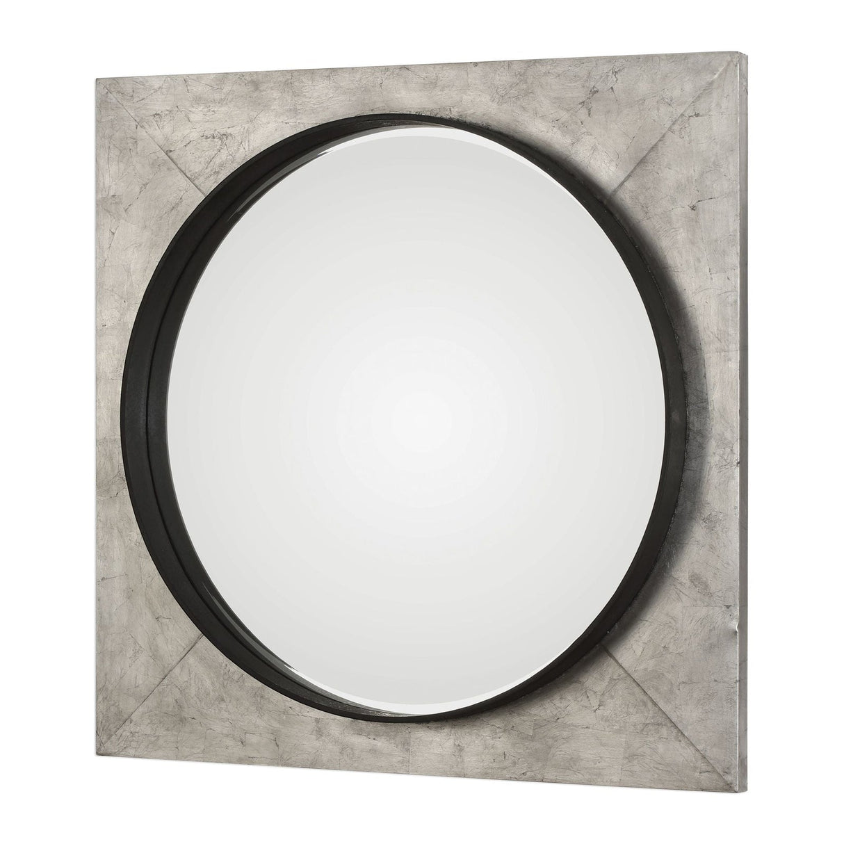 Uttermost Solomon Metallic Silver Mirror - Home Elegance USA