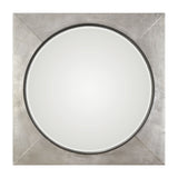 Uttermost Solomon Metallic Silver Mirror - Home Elegance USA