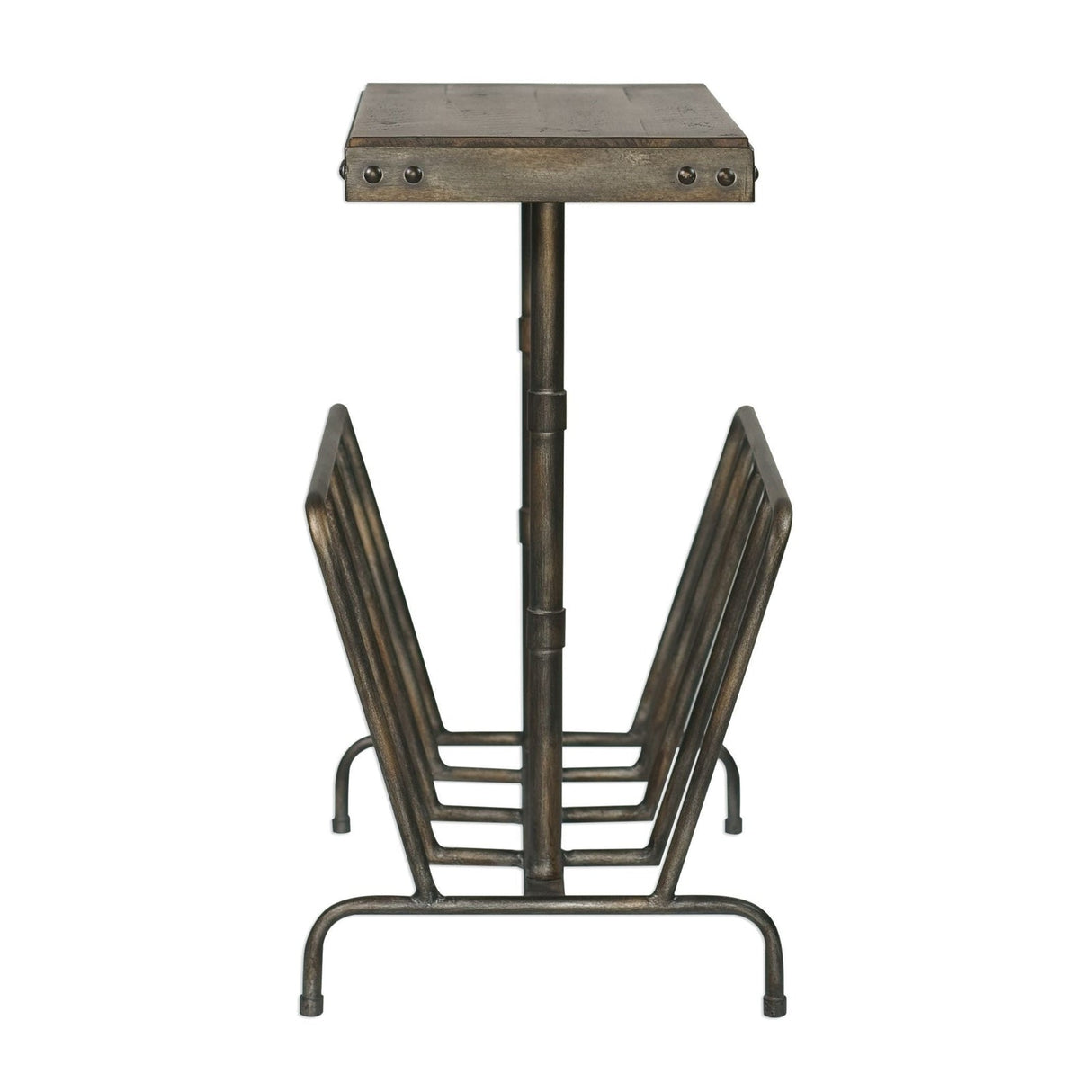 Uttermost Sonora Industrial Magazine Accent Table - Home Elegance USA