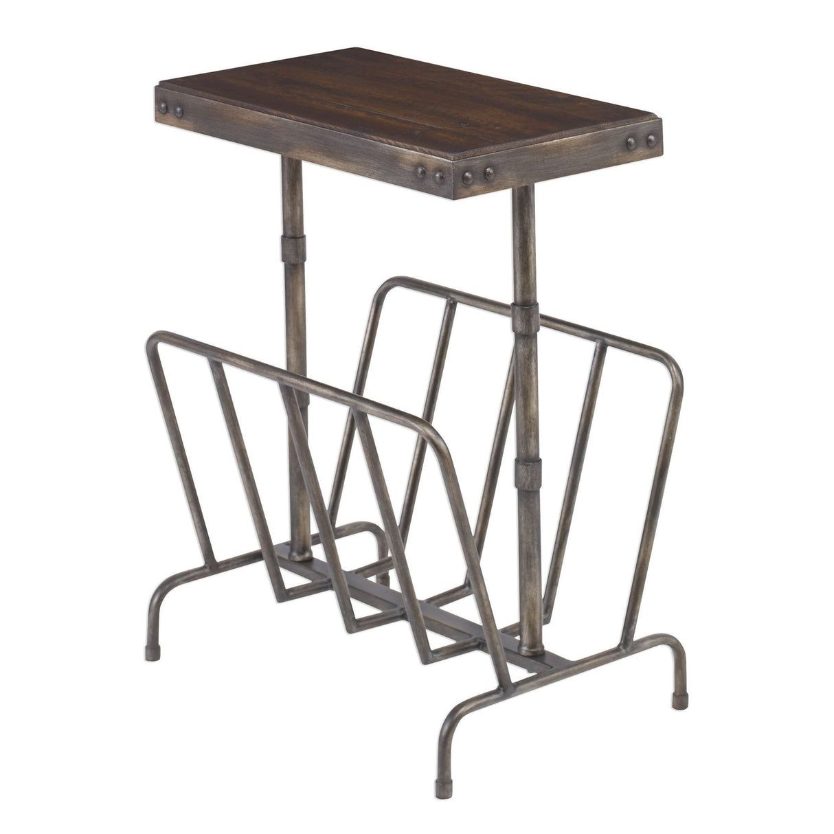 Uttermost Sonora Industrial Magazine Accent Table - Home Elegance USA