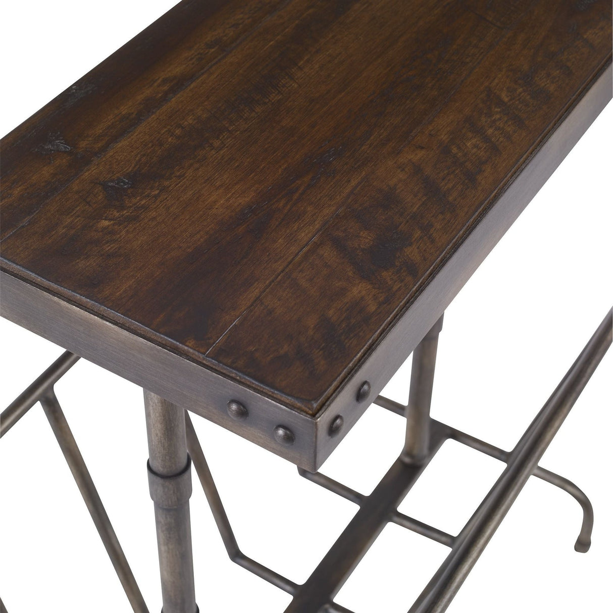 Uttermost Sonora Industrial Magazine Accent Table - Home Elegance USA