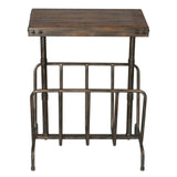 Uttermost Sonora Industrial Magazine Accent Table - Home Elegance USA