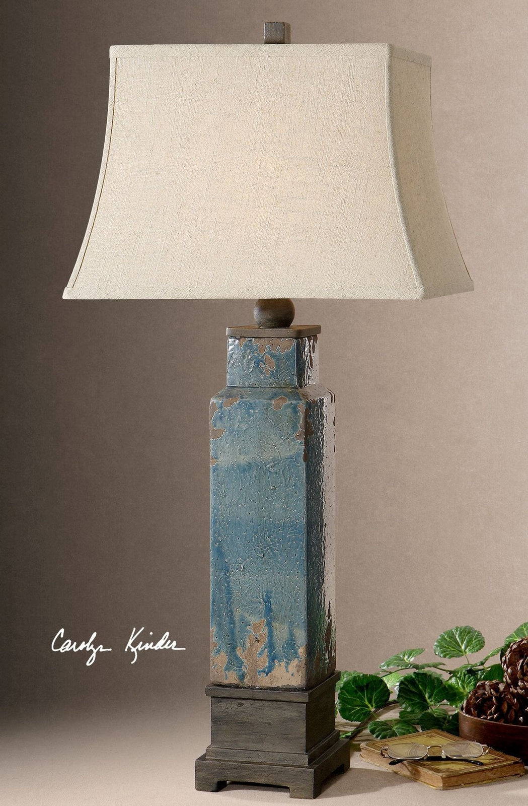 Uttermost Soprana Blue Table Lamp - Home Elegance USA