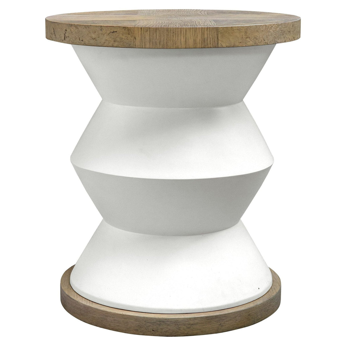 Uttermost Spool Geometric Side Table - Home Elegance USA