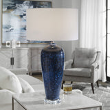 Uttermost Stargazer Cobalt Navy Table Lamp - Home Elegance USA