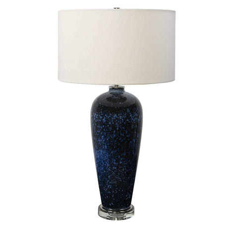 Uttermost Stargazer Cobalt Navy Table Lamp - Home Elegance USA