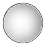 Uttermost Stefania Beaded Round Mirror - Home Elegance USA