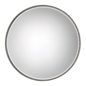 Stefania Beaded Round Mirror | Uttermost - sold by Home Elegance USA