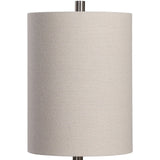 Uttermost Stevens Bleached Wood Buffet Lamp - Home Elegance USA