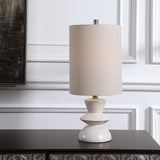 Uttermost Stevens Bleached Wood Buffet Lamp - Home Elegance USA