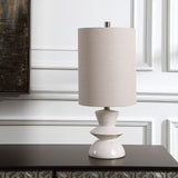 Uttermost Stevens Bleached Wood Buffet Lamp - Home Elegance USA