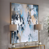 Uttermost Stormy Seas Hand Painted Canvas - Home Elegance USA
