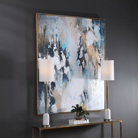 Uttermost Stormy Seas Hand Painted Canvas - Home Elegance USA