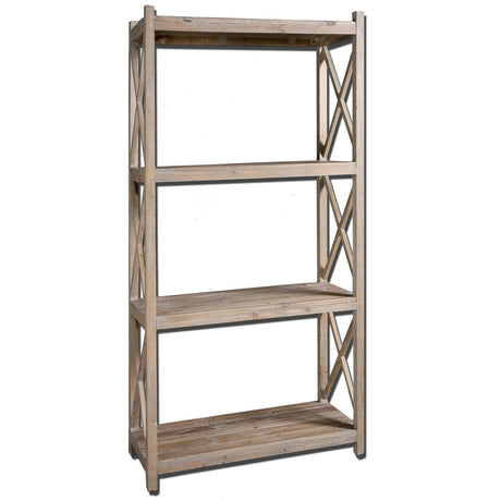 Uttermost Stratford Reclaimed Wood Etagere - Home Elegance USA