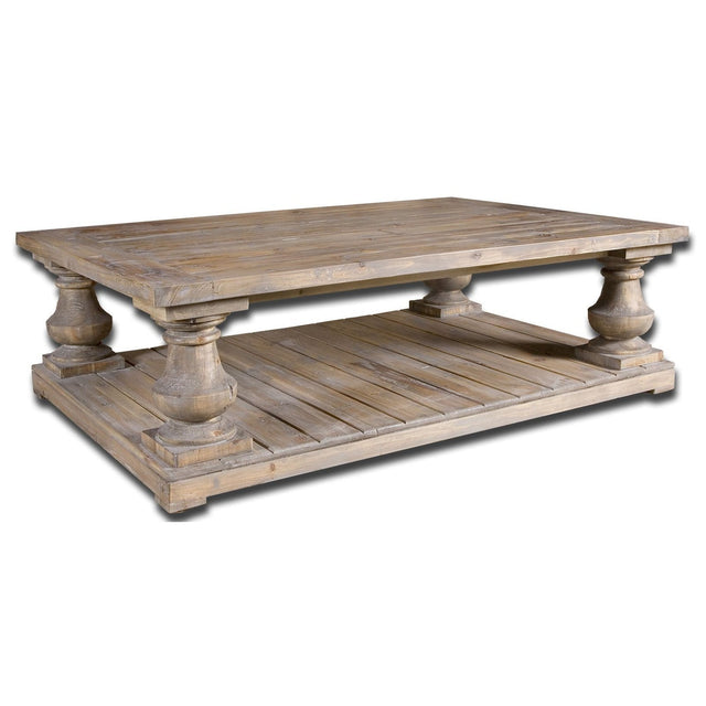 Uttermost Stratford Rustic Cocktail Table - Home Elegance USA