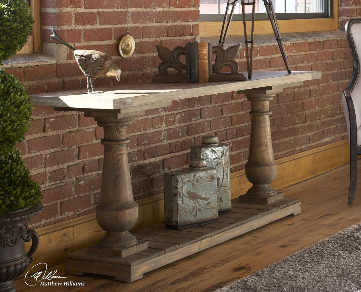 Uttermost Stratford Rustic Console - Home Elegance USA