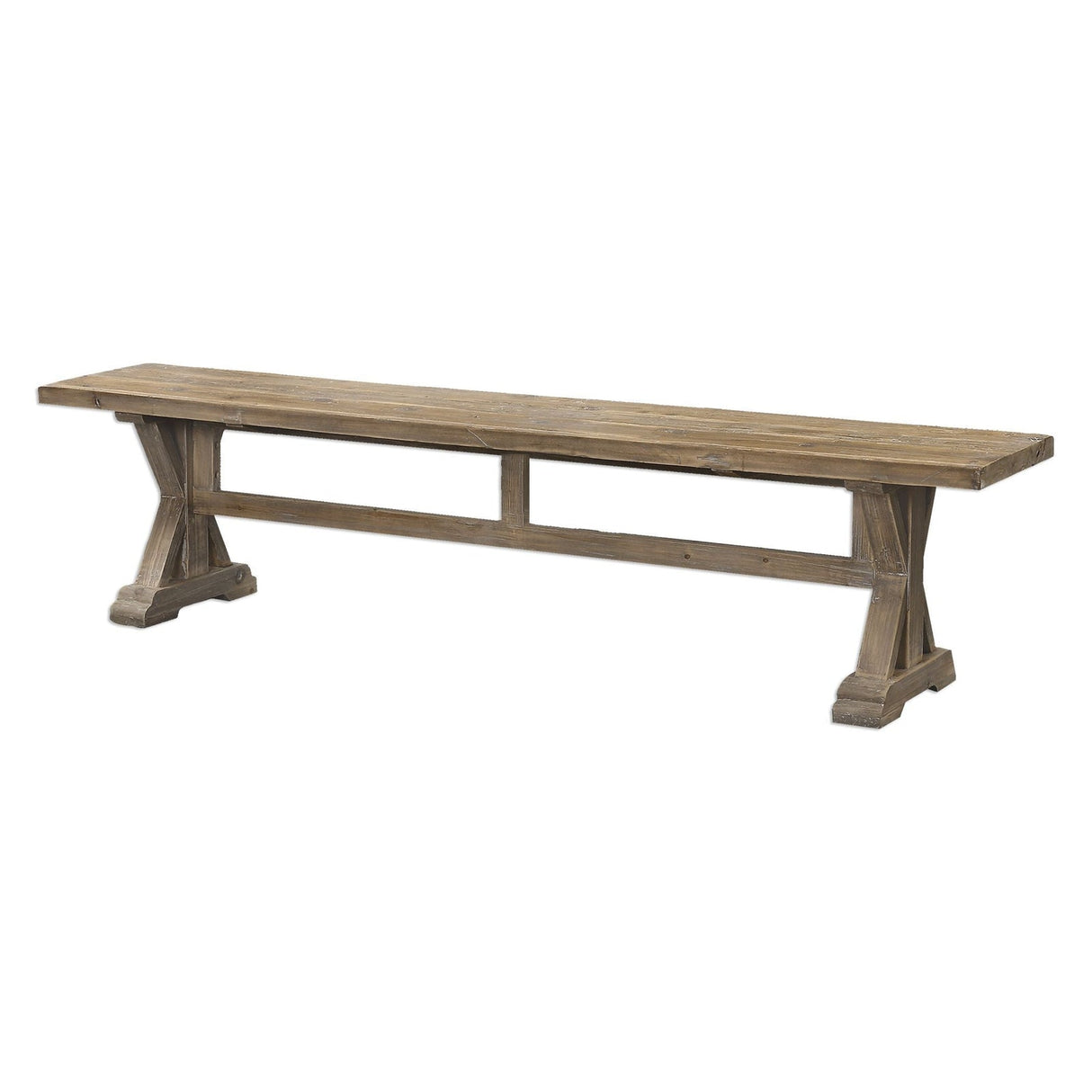 Uttermost Stratford Salvaged Wood Bench - Home Elegance USA