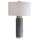 Uttermost Strathmore Stone Gray Table Lamp - Home Elegance USA