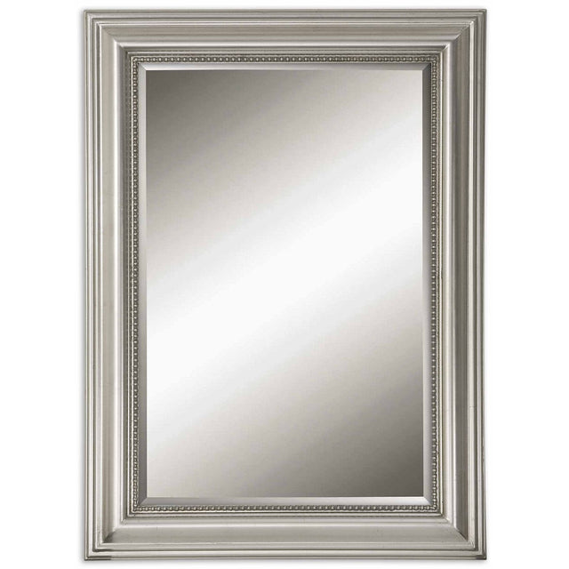 Uttermost Stuart Silver Beaded Mirror - Home Elegance USA