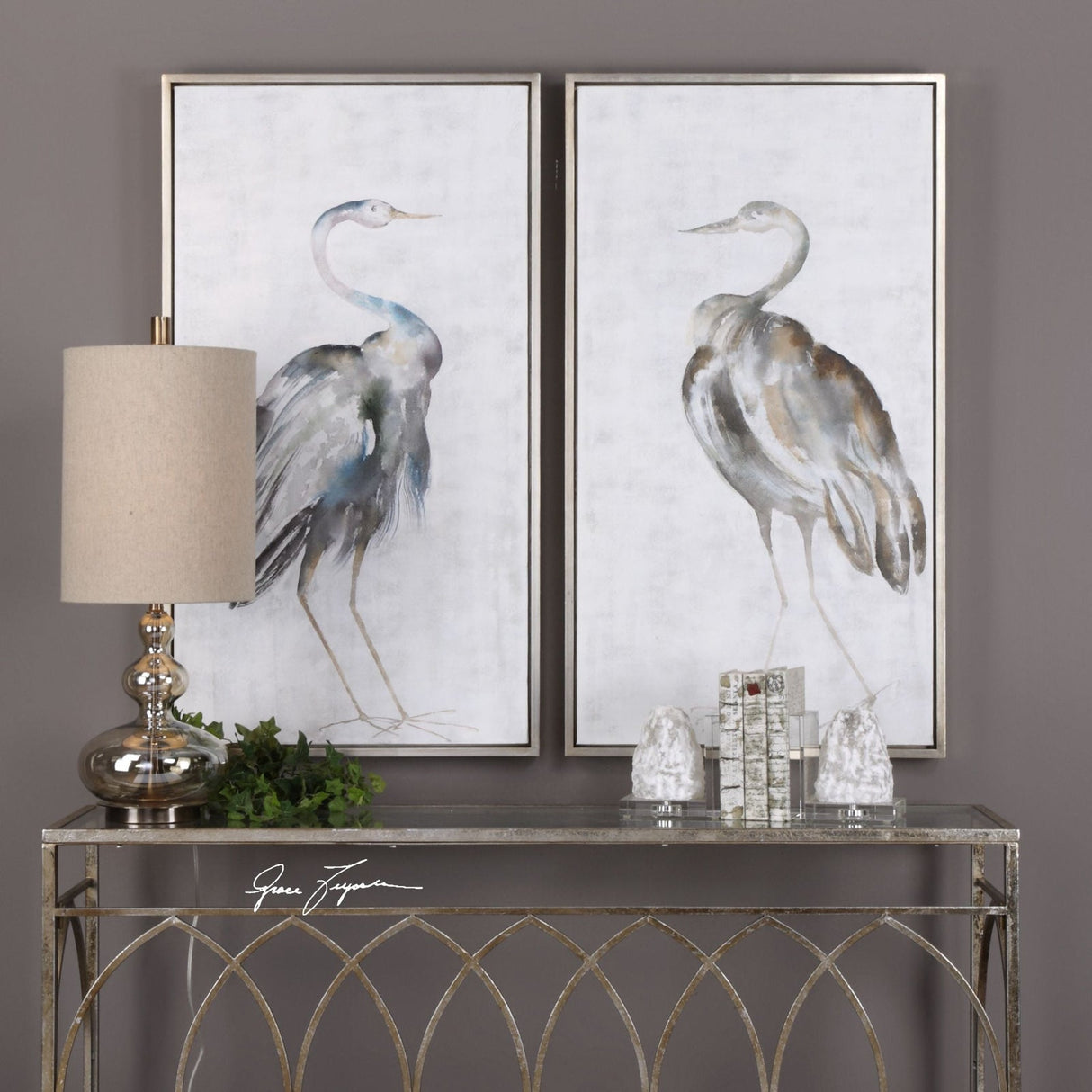 Uttermost Summer Birds Framed Art - Set Of 2 - Home Elegance USA