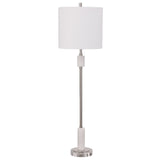 Uttermost Sussex Nickel Buffet Lamp - Home Elegance USA