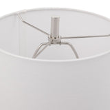 Uttermost Sussex Nickel Buffet Lamp - Home Elegance USA