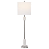 Uttermost Sussex Nickel Buffet Lamp - Home Elegance USA