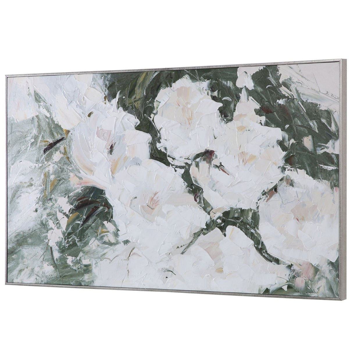 Uttermost Sweetbay Magnolias Hand Painted Art - Home Elegance USA